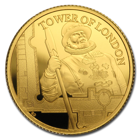 2019 Great Britain £25 1/4 oz Gold Proof The Yeoman Warders 2019 Great Britain £25 1/4 oz Gold Proof The Yeoman Warders